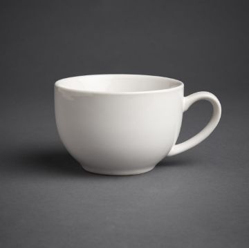 Picture of Olympia Cafe Cappuccino Cup White - 340ml 11.5fl oz (Box 12)