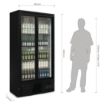 Picture of Polar G-Series Upright Back Bar Cooler with Sliding Doors 490Ltr - GJ448