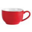 Picture of Olympia Cafe Coffee Cup Red - 230ml 8fl oz (Box 12) - GK073