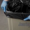 Picture of Jantex Medium Medium-Duty Black Bin Bags 70Ltr (Pack of 200) - HW694