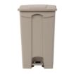 Picture of Jantex Kitchen Pedal Bin Beige 87Ltr - GH639
