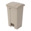 Picture of Jantex Kitchen Pedal Bin Beige 87Ltr - GH639