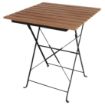 Picture of Bolero Faux Wood Bistro Table Square 600mm - GJ765