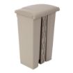 Picture of Jantex Kitchen Pedal Bin Beige 87Ltr - GH639