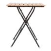 Picture of Bolero Faux Wood Bistro Table Square 600mm - GJ765