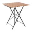Picture of Bolero Faux Wood Bistro Table Square 600mm - GJ765
