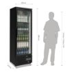 Picture of Polar G-Series Upright Back Bar Cooler with Hinged Door 307Ltr - GJ447