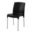Picture of Stacking Bistro Side Chairs Black (Pack of 4) - GJ976