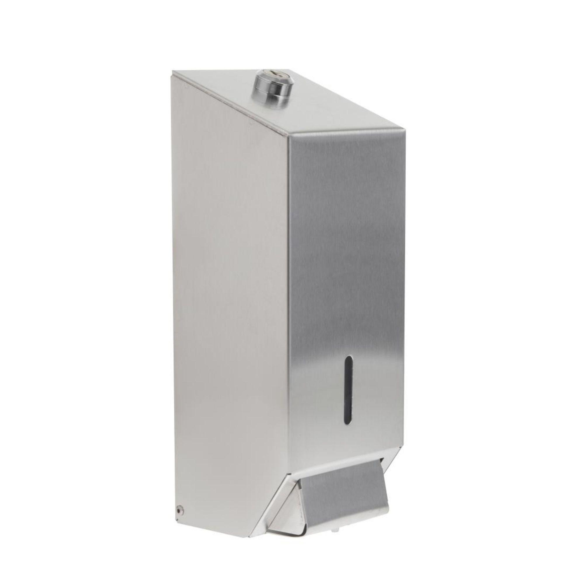 Picture of Jantex Stainless Steel Soap and Hand Sanitiser Dispenser 1 Litre