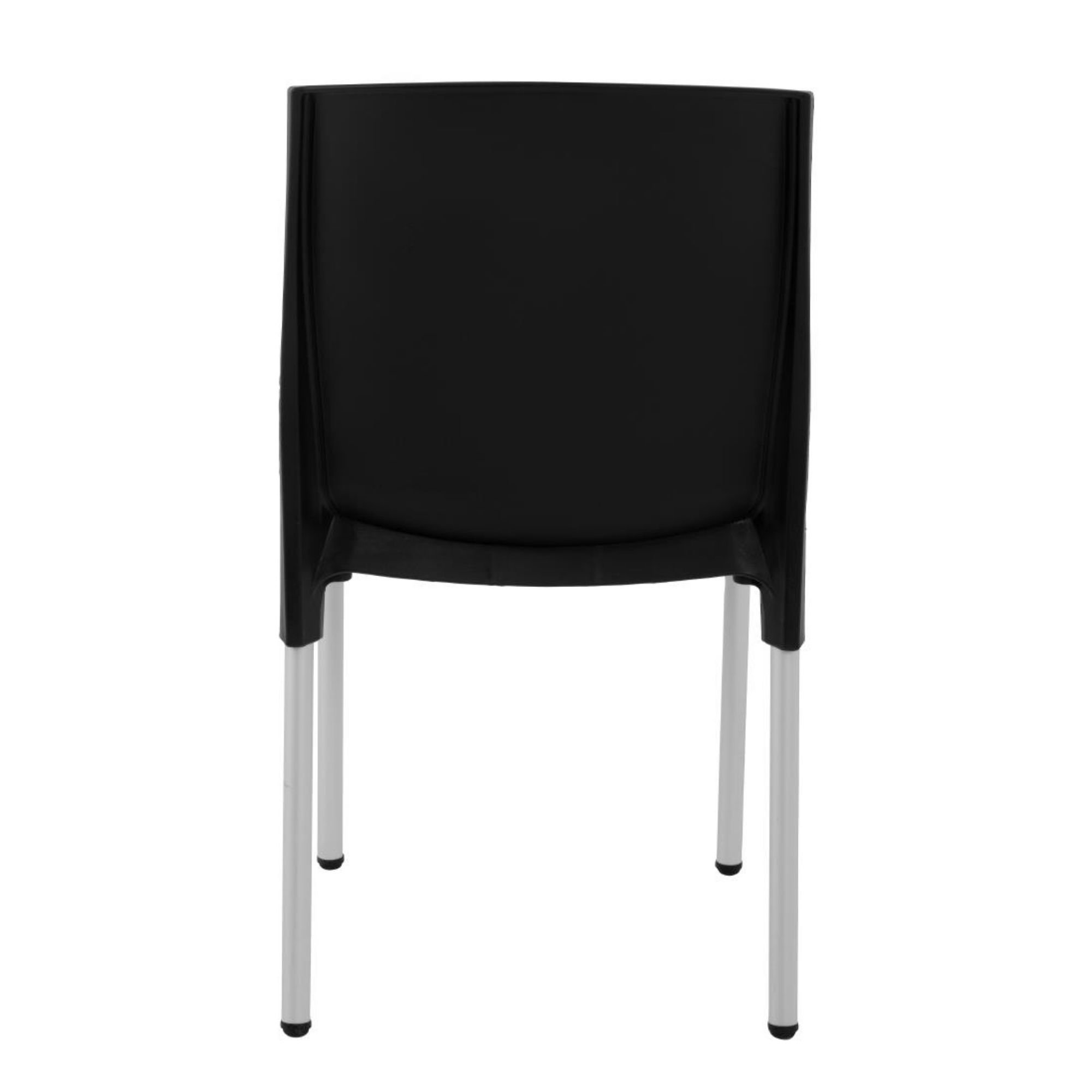 Picture of Stacking Bistro Side Chairs Black (Pack of 4)