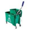 Picture of Jantex Kentucky Green Mop Bucket and Wringer 20Ltr - GK689