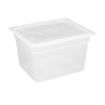 Picture of Vogue Polypropylene 1/2 Gastronorm Container with Lid 200mm (Pack of 4) - GJ517
