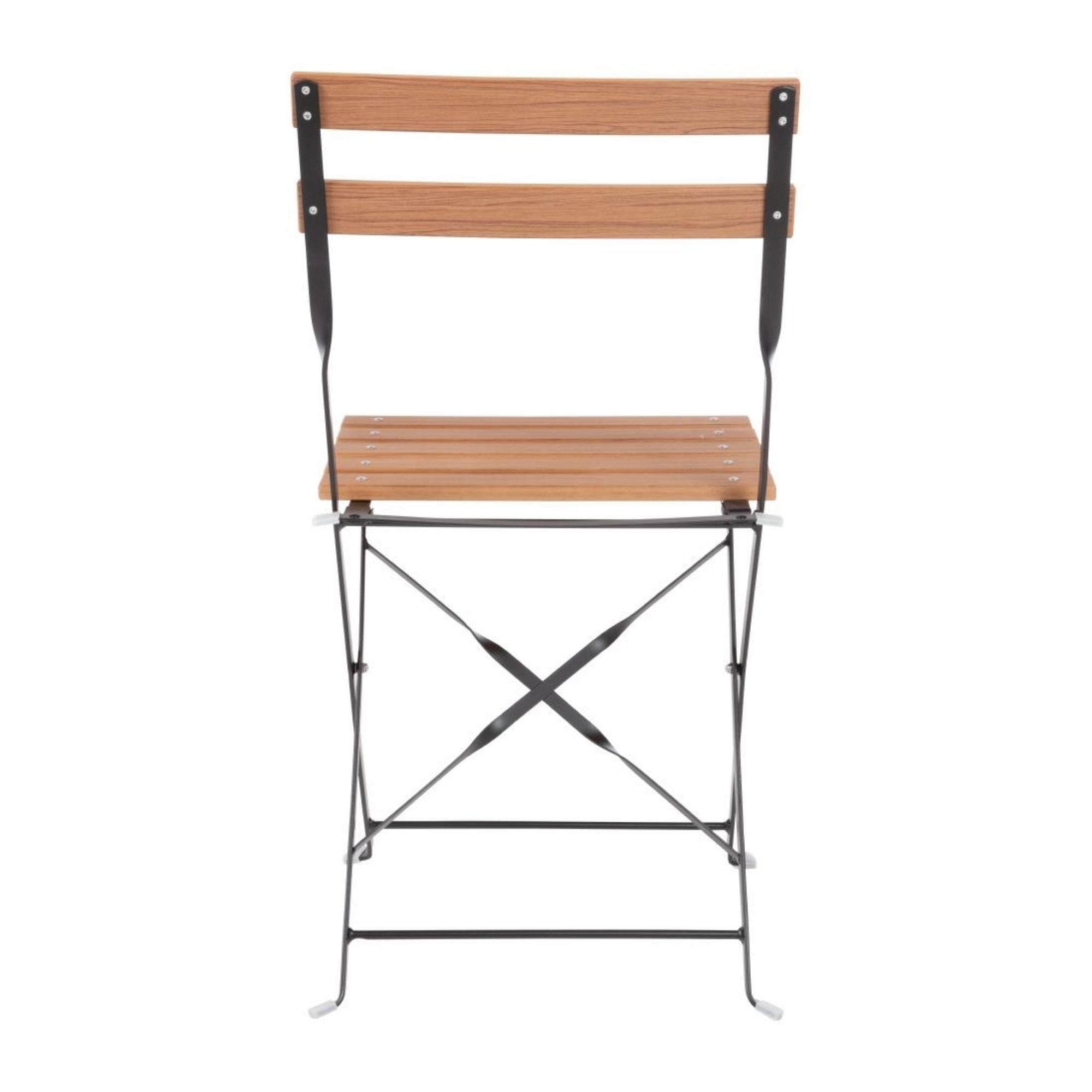 Picture of GJ766 - Bolero Faux Wood Bistro Chair (Pack 2)