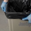 Picture of Jantex Medium Extra Heavy-Duty Black Bin Bags 70Ltr (Pack of 200) - GK687