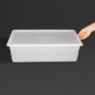 Picture of Vogue Polypropylene 1/1 Gastronorm Container with Lid 150mm (Pack of 2) - GJ512