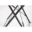 Picture of Bolero Black Pavement Style Steel Table 595mm - GH558