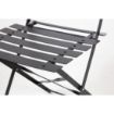 Picture of Bolero Black Pavement Style Steel Chairs (Pack of 2) - GH553
