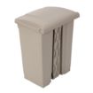 Picture of Jantex Kitchen Pedal Bin Beige 65Ltr - GH638