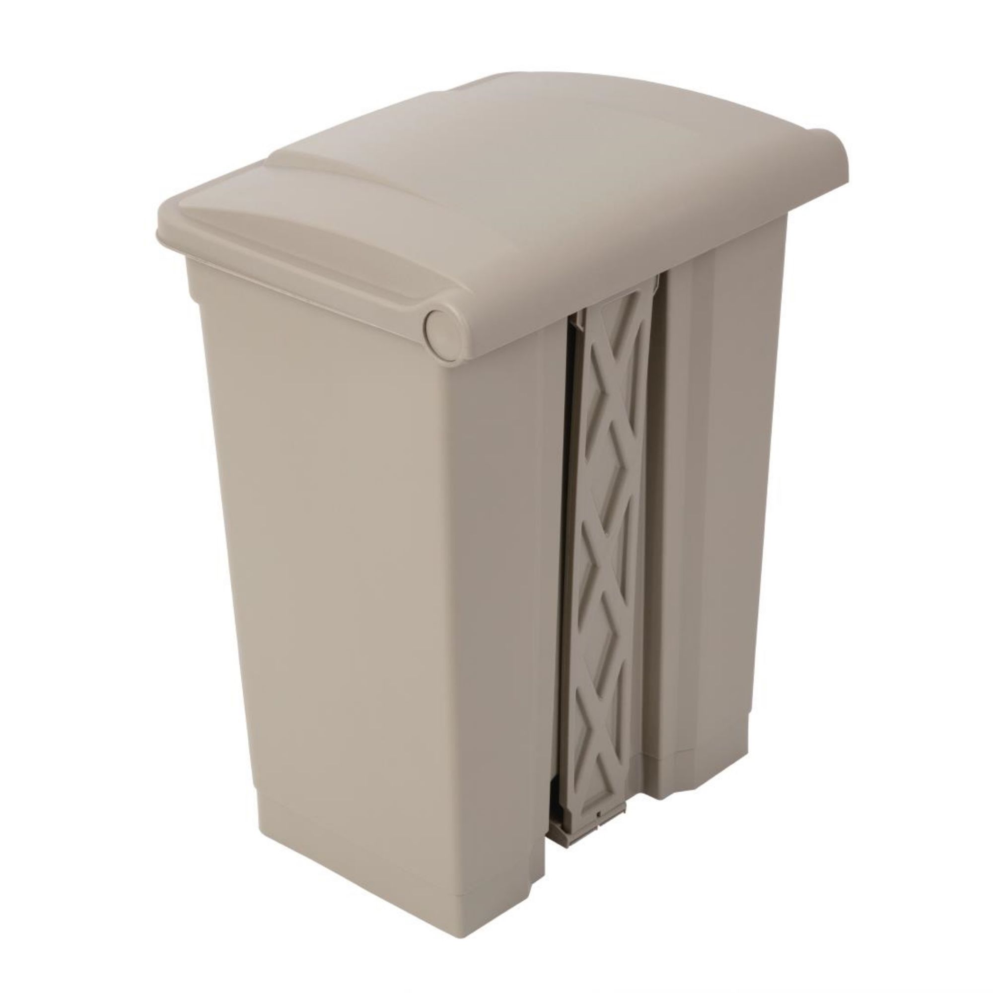 Picture of Jantex Kitchen Pedal Bin Beige 65Ltr