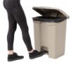 Picture of Jantex Kitchen Pedal Bin Beige 65Ltr - GH638