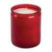 Picture of Bolsius Star Light Red Glass Candle Jars (8 pack) - GJ468