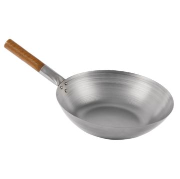Picture of London Wok Flat Bottom Wok 305mm