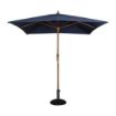Picture of Bolero Square Double Pulley Parasol 2.5m Diameter Navy Blue - GH991