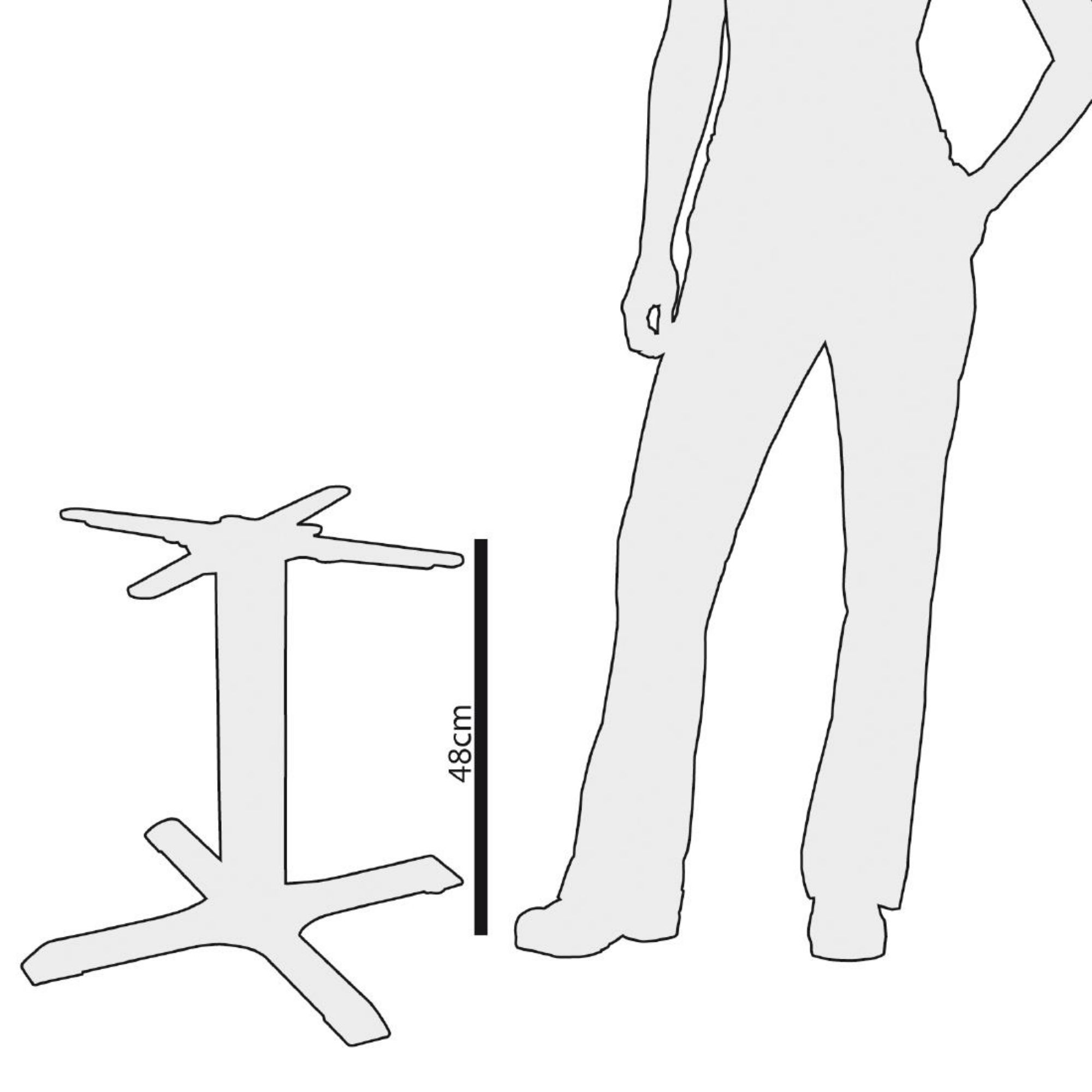 Picture of Bolero Cast Iron Coffee Height Table Base