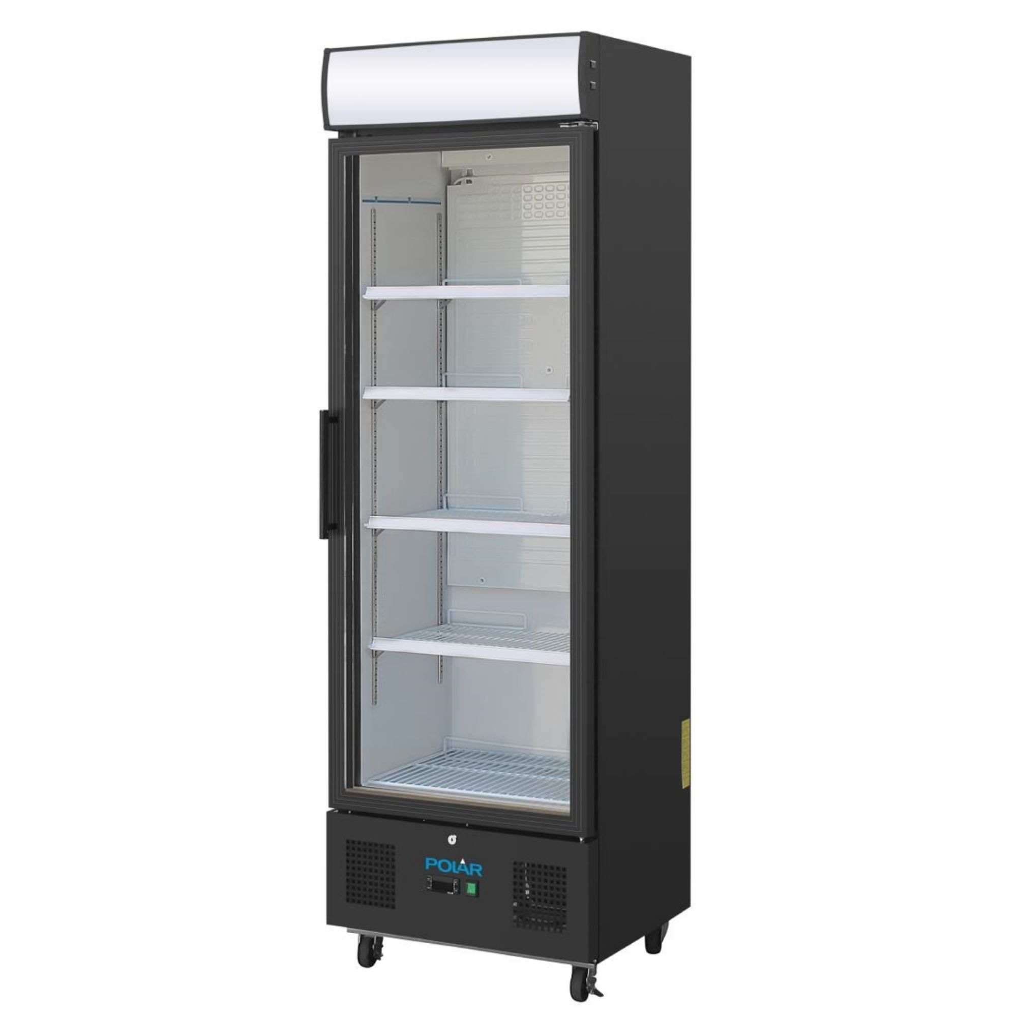 Picture of Polar G-Series Upright Display Fridge 368Ltr Black