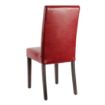 Picture of Bolero Faux Leather Dining Chairs Red (Pack of 2) - GH443