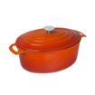 Picture of Vogue Orange Oval Casserole Dish 6Ltr - GH312