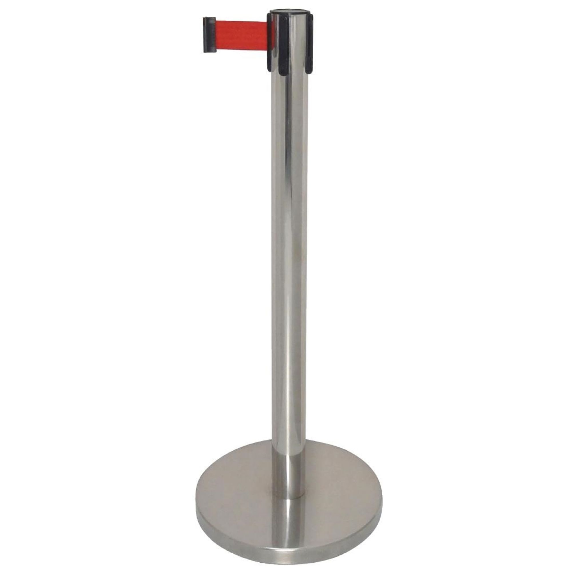 Picture of Bolero Polished Barrier with Red Strap 3m