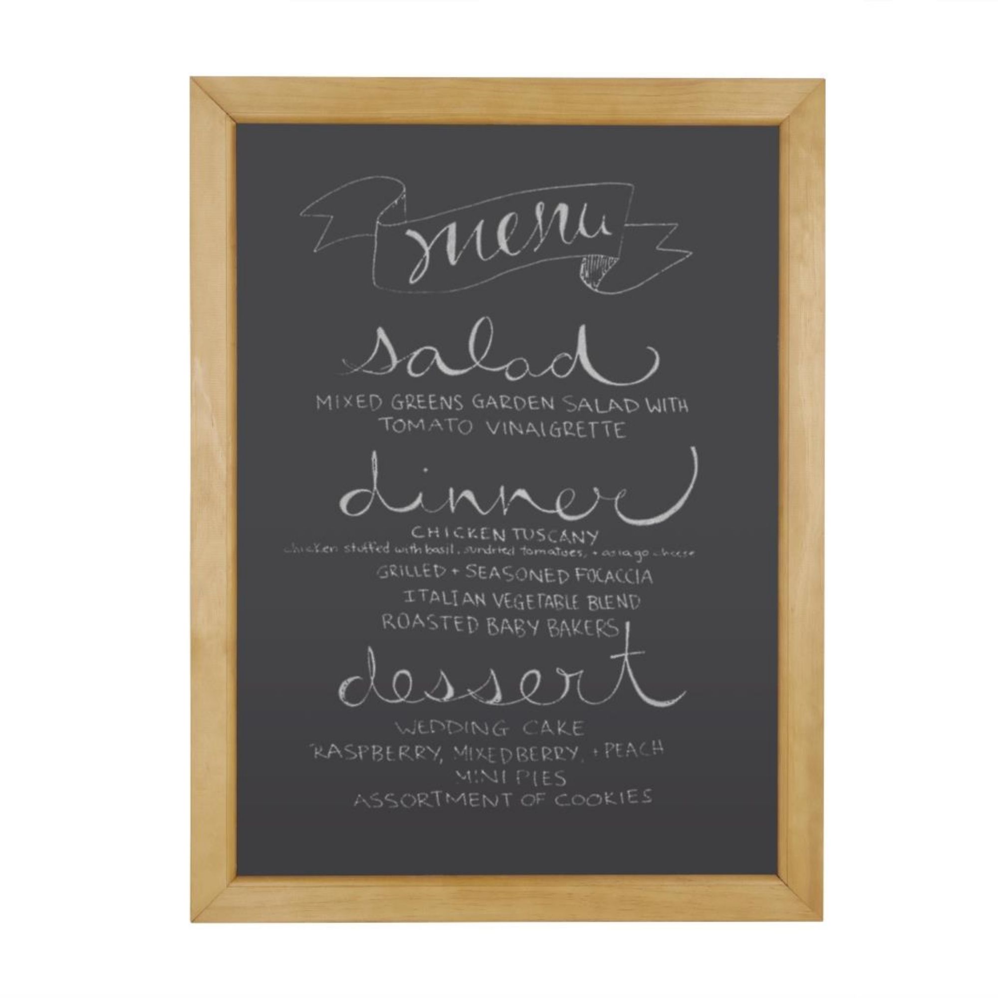 Picture of Olympia Wall Mounted Chalkboard 600 x 800mm