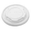 Picture of Vegware Compostable Hot Food Pot Flat Lids 170ml / 6oz and 230ml / 8oz - GH166
