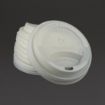 Picture of Vegware Compostable Lids for 340ml & 455ml Coffee Cups (1000 pack) - GH023