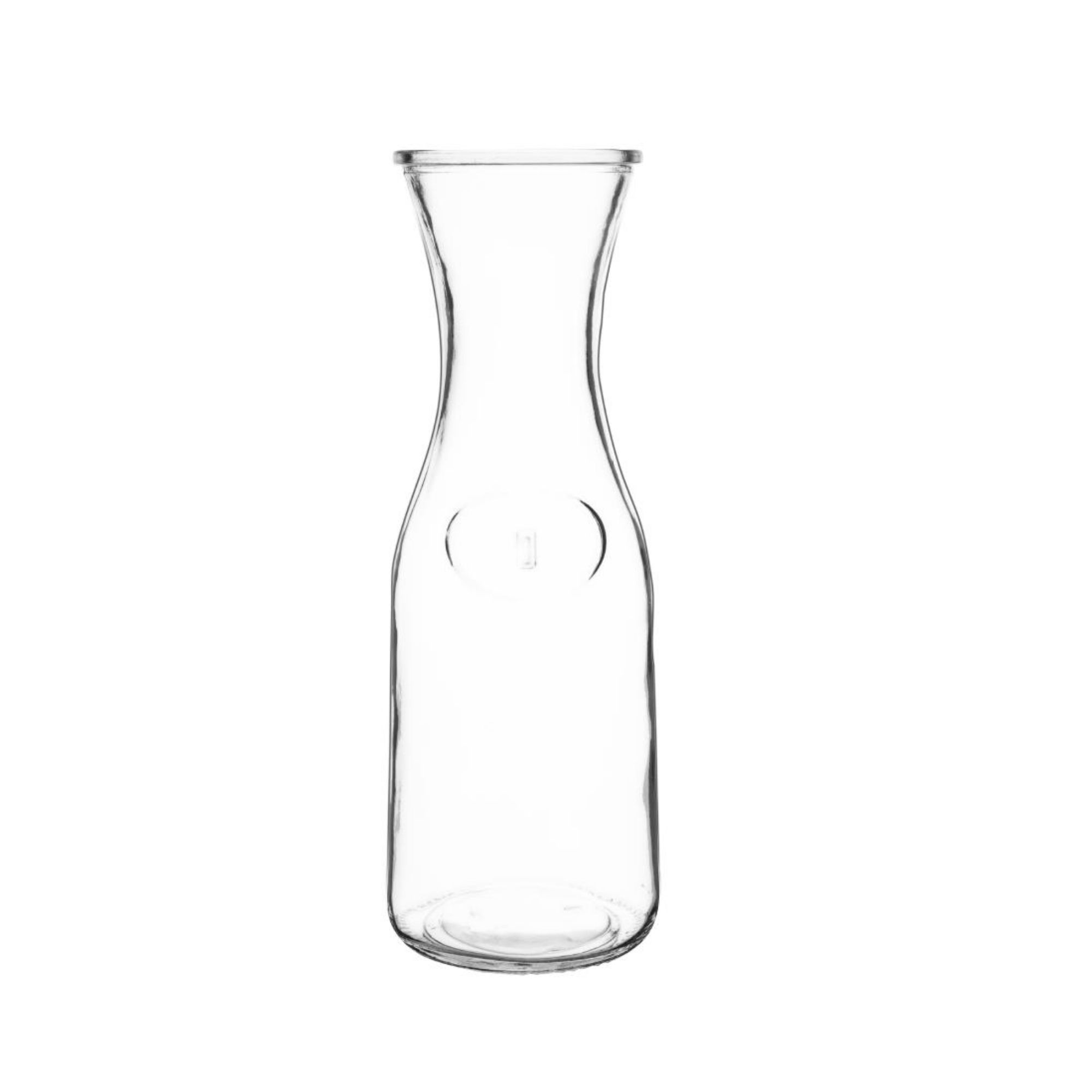 Picture of Olympia Glass Carafe 1Ltr (Pack of 6) - GG928