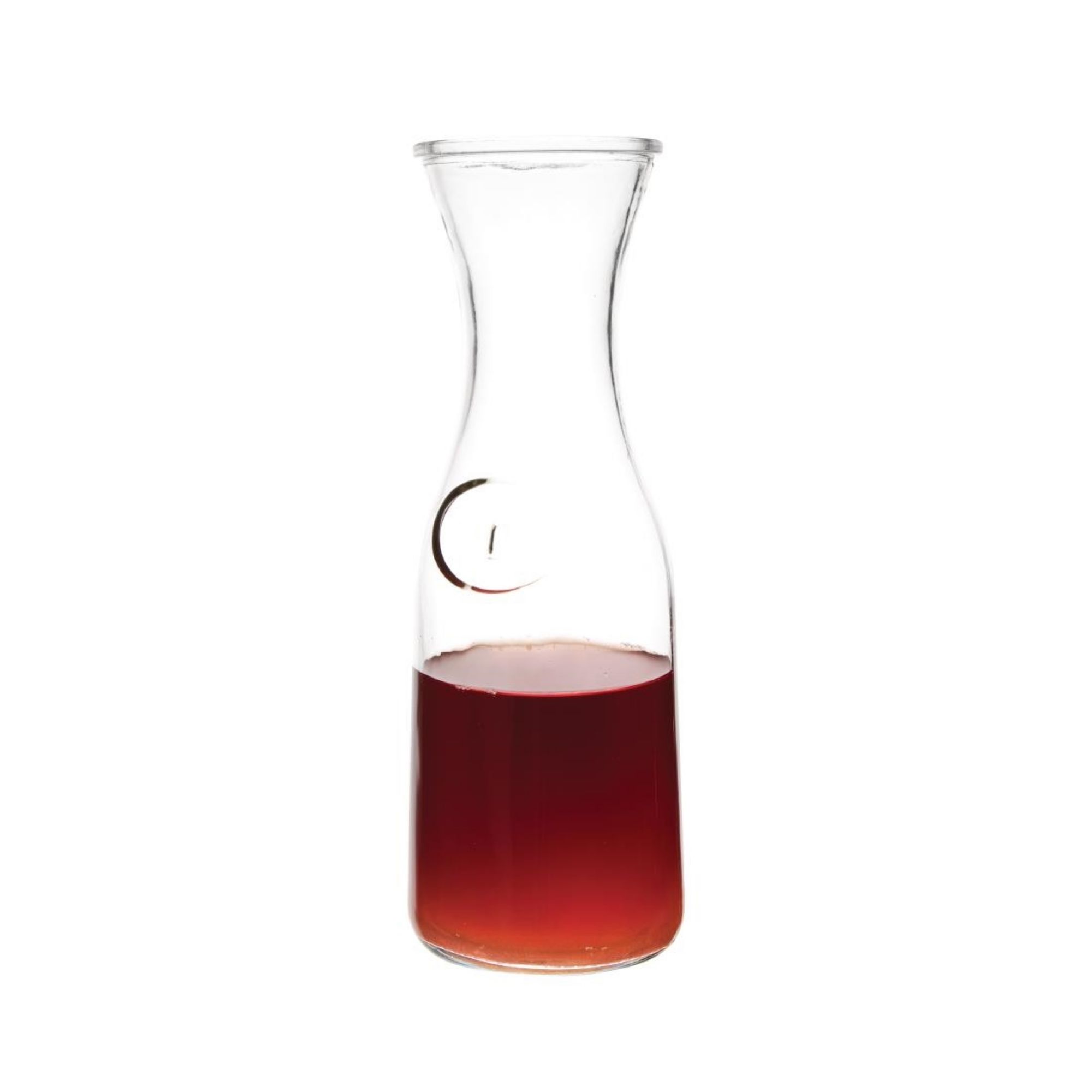Picture of Olympia Glass Carafe 1Ltr (Pack of 6)