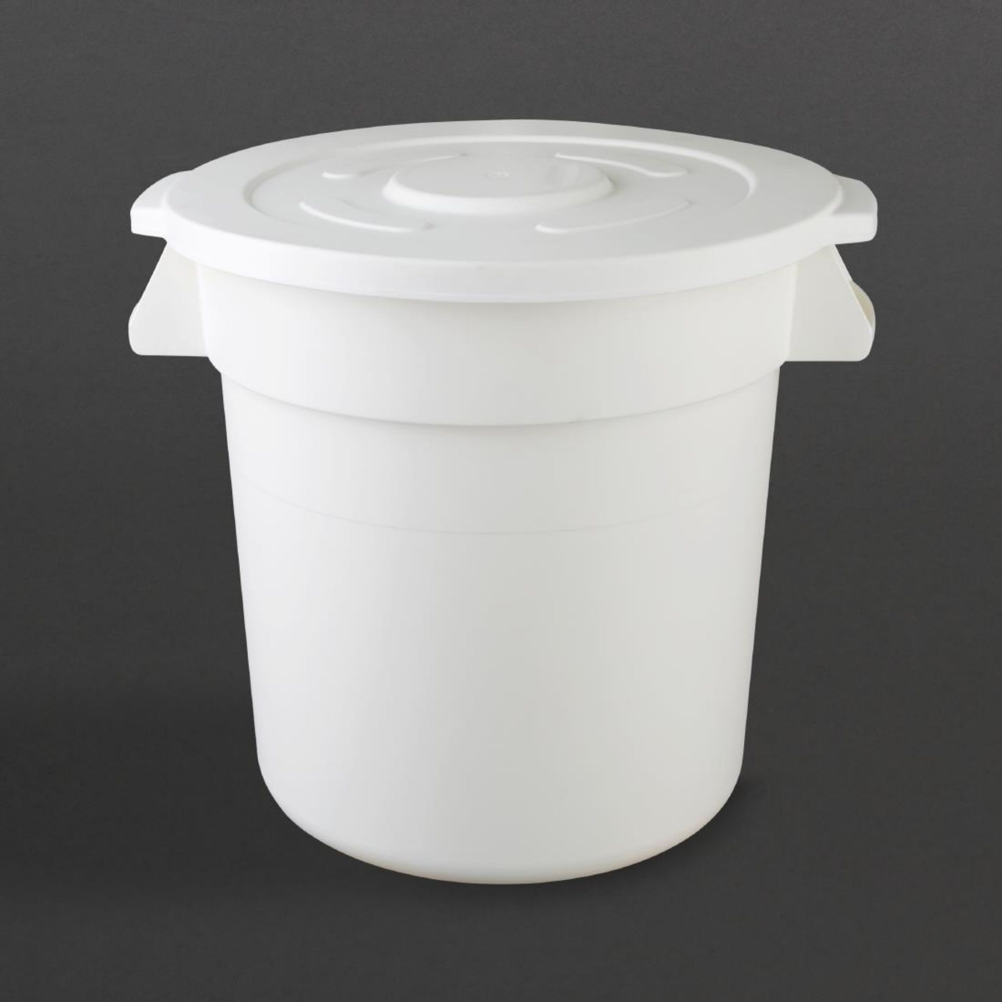 Picture of Vogue Polypropylene Round Container Bin White 76Ltr - GG793