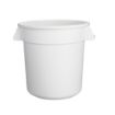 Picture of Vogue Polypropylene Round Container Bin White 76Ltr - GG793