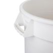 Picture of Vogue Polypropylene Round Container Bin White 76Ltr - GG793