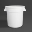 Picture of Vogue Polypropylene Round Container Bin White 76Ltr - GG793