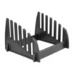 Picture of Hygiplas Black Plastic Chopping Board Rack Small 6 Slots - GG698