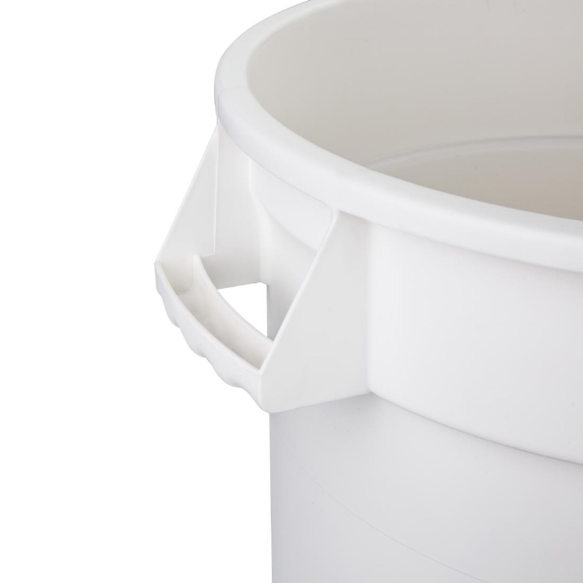 Picture of Vogue Polypropylene Round Container Bin White 38Ltr