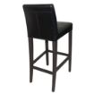 Picture of Bolero Faux Leather High Bar Stool Black - GG651