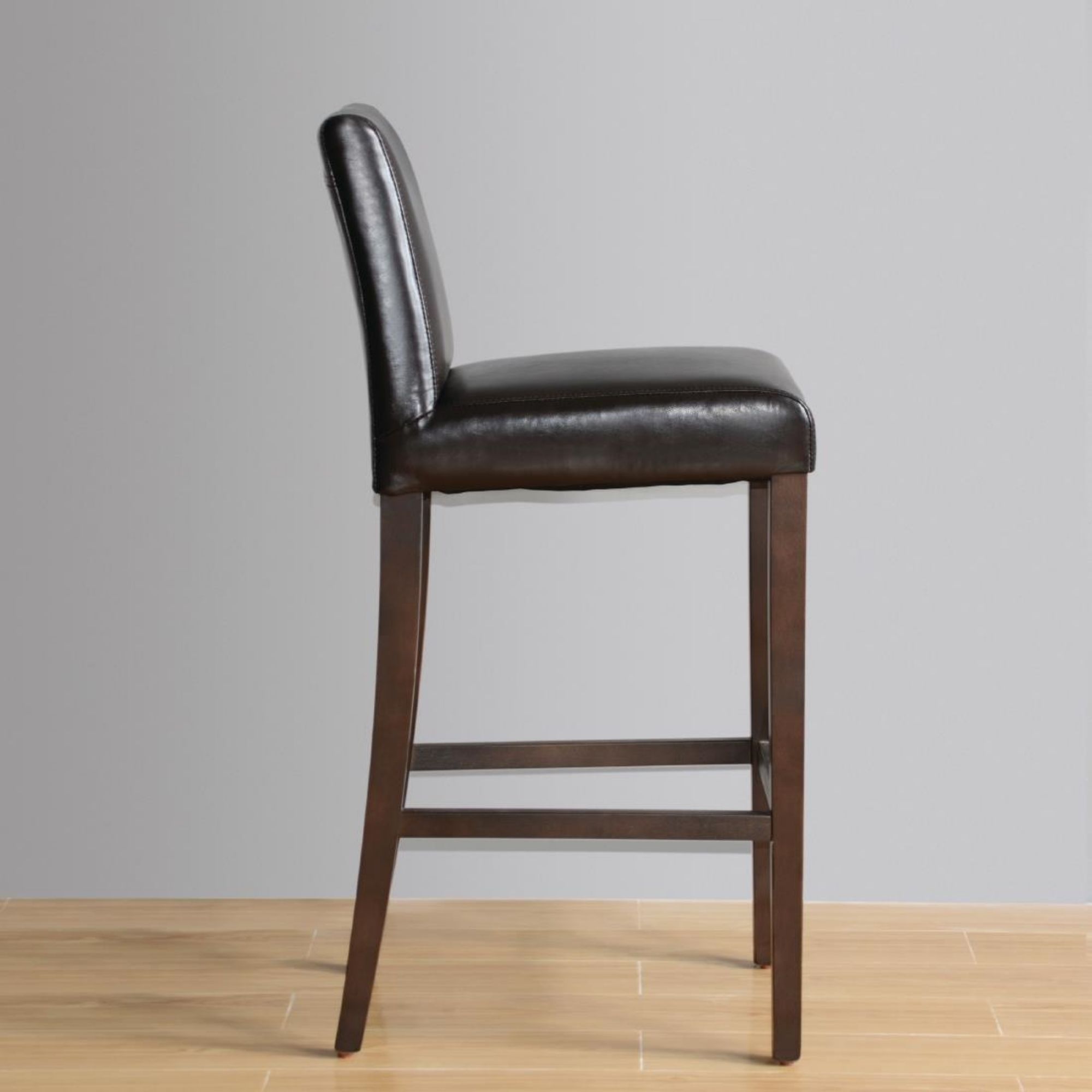 Picture of Bolero Faux Leather High Bar Stool Black