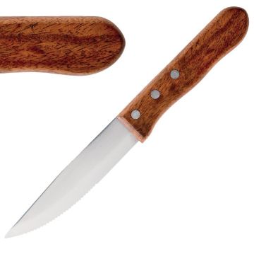 Picture of Olympia Jumbo Steak Knives Rosewood Handle (12 Pack)