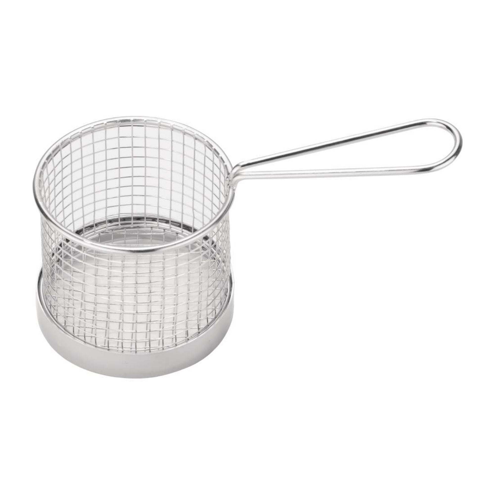 Picture of Olympia Chip Basket round with Handle 95mm