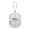 Picture of Olympia Chip Basket round with Handle 95mm - GG875