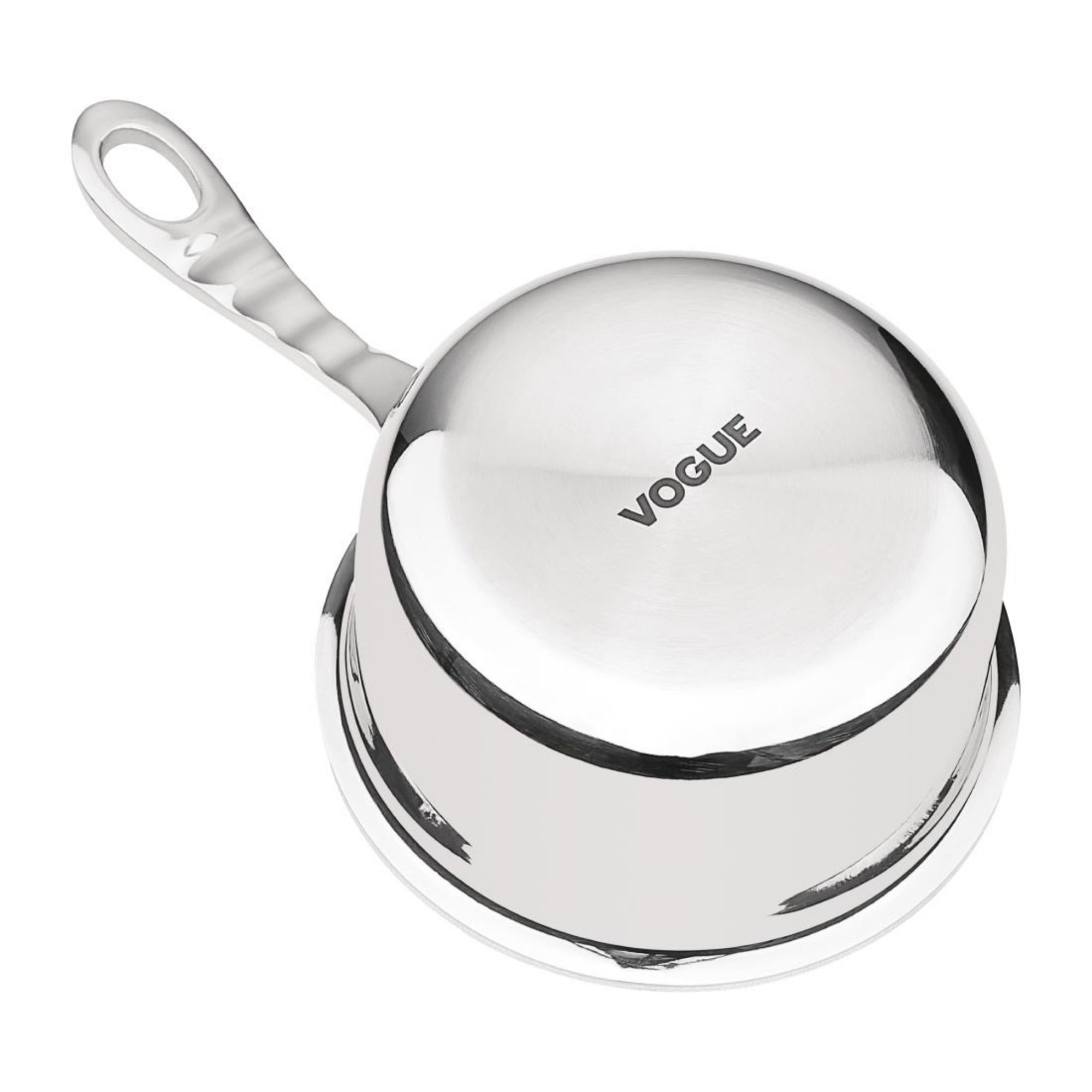 Picture of Vogue Stainless Steel & Aluminium Tri-Wall Mini Saucepan 90mm