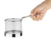 Picture of Olympia Chip Basket round with Handle 95mm - GG875